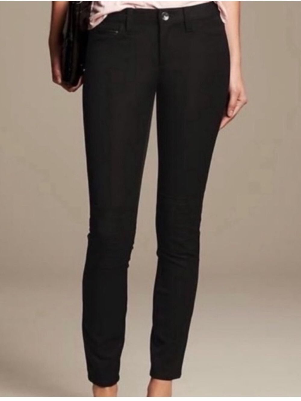 Banana Republic Sloan Fit 5 Pocket Black Pants Size 10